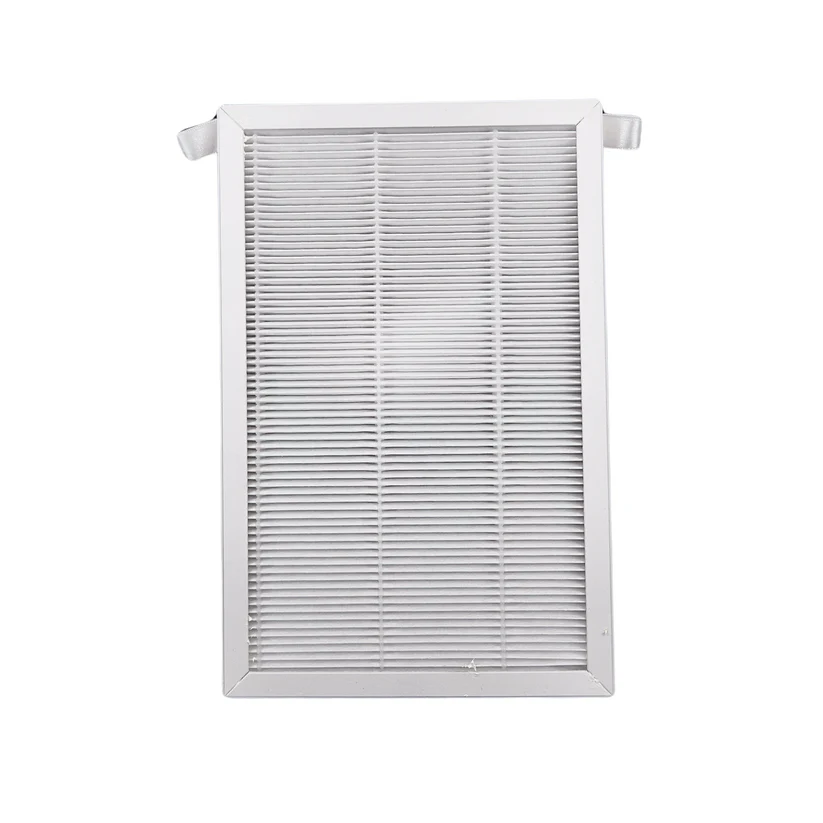 Box fan paired with MERV 13 filter